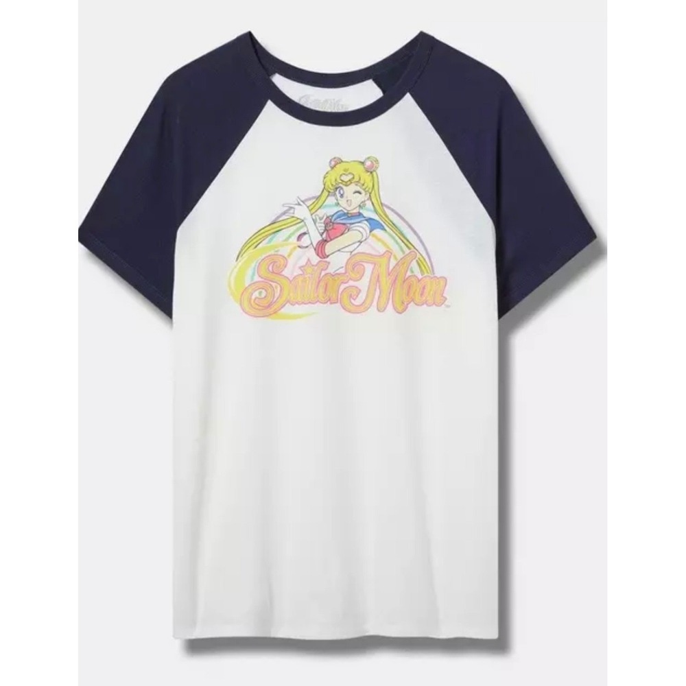 NWT‎ Torrid Sailor Moon Raglan T-Shirt 2X